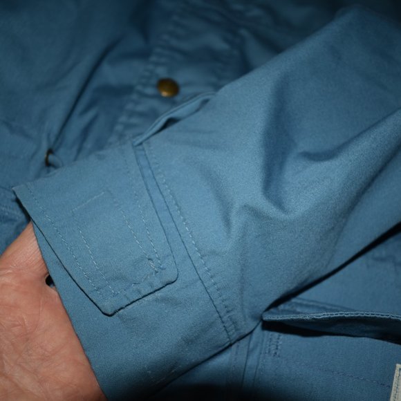 THE WOOLRICH WOMAN JACKET BLUE ZIP CLOSURE M-L? - Picture 10 of 12